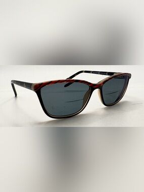 Modern Pause Black Brown Oval Sunglasses Frames Only